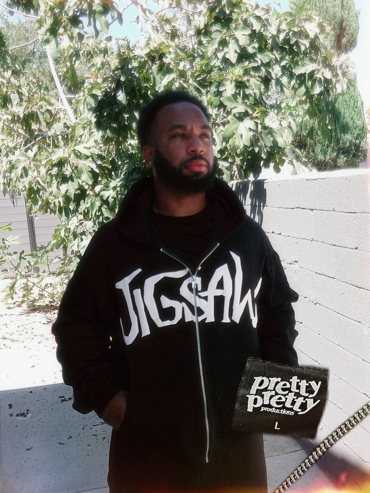 JIGSAW ZIP-UP HOODIE